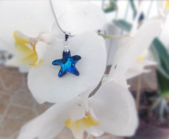 Комплект Starfish Bermuda Blue с кристали Сваровски®