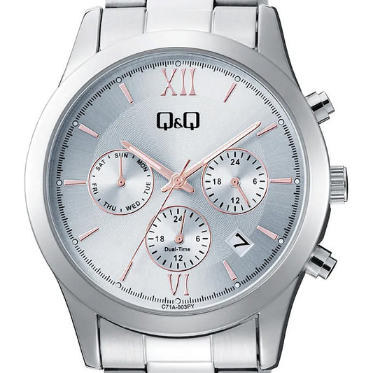 Дамски часовник Q&Q Dual-Time - C71A-003PY