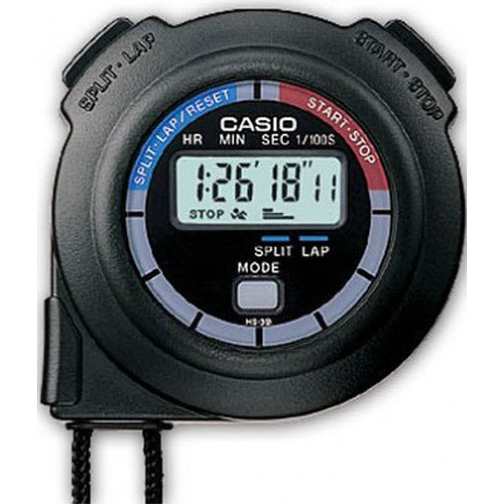  Хронометър Casio , прецизен с голяма точност, кръгла форма