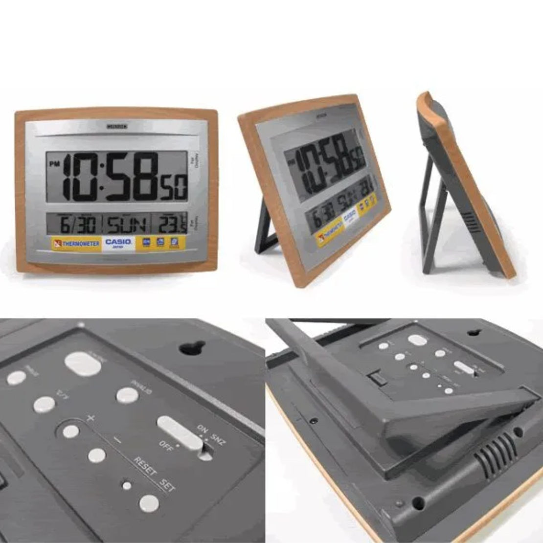 Стенен / настолен часовник CASIO ID-15SA-5DF