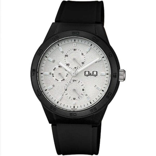 Мъжки часовник Q&amp;Q Multi-Dial – VS54J007Y - с три допълнителни стрелки на циферблата за 24 часов формат на времето, за ден от седмицата и за дата 