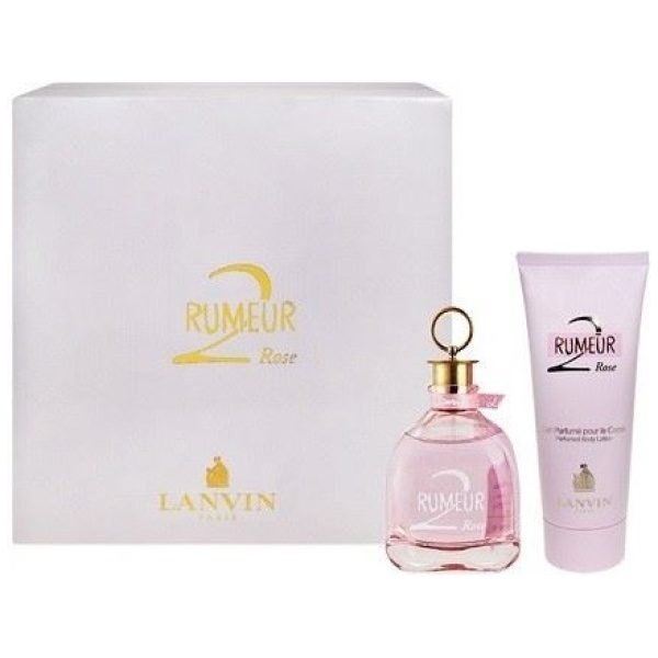 Дамски комплект Lanvin Rumeur 2 Rose EDP 50 ml и лосион за тяло 100 ml
