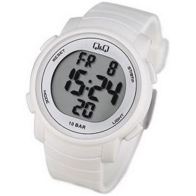 Унисекс часовник Q&Q M122J002Y , бял цвят