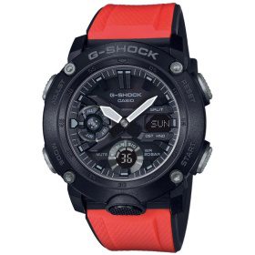 Мъжки часовник CASIO G-SHOCK Carbon Core Red Structure Guard - GA-2000-4ER