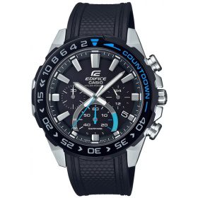 Мъжки часовник Casio Edifice Sapphire Glass Solar Chronograph - EFS-S550PB-1AVUEF