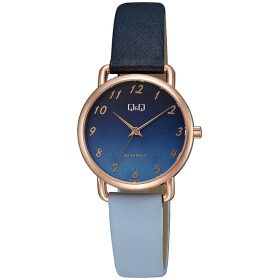 Дамски аналогов часовник Q&Q – QC27J112Y син цвят