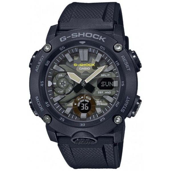 Мъжки часовник Casio G-Shock – GA-2000SU-1AER
