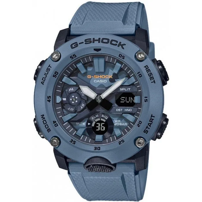 Мъжки часовник Casio G-Shock - GA-2000SU-2AER Мъжки часовник Casio G-Shock - GA-2000SU-2AER