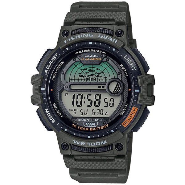 Мъжки часовник Casio Fishing Gear – WS-1200H-3AVEF