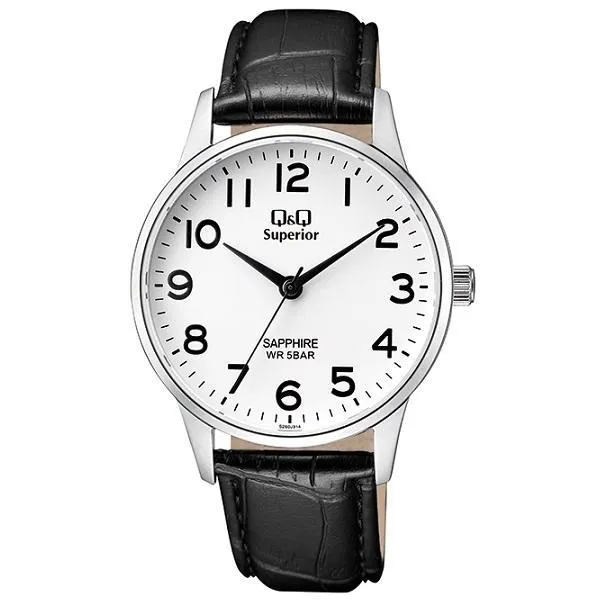 Мъжки аналогов часовник Q&Q Superior Sapphire - S280J314Y Мъжки аналогов часовник Q&Q Superior Sapphire - S280J314Y