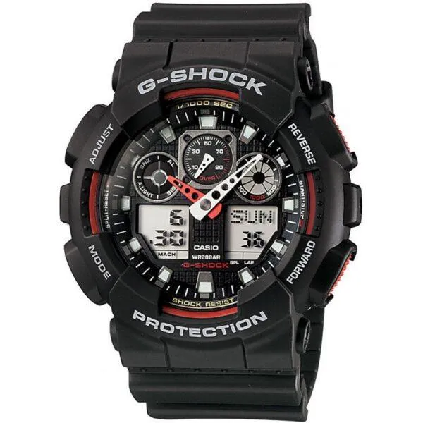 Мъжки часовник CASIO G-SHOCK - GA-100-1A4ER Мъжки часовник CASIO G-SHOCK - GA-100-1A4ER