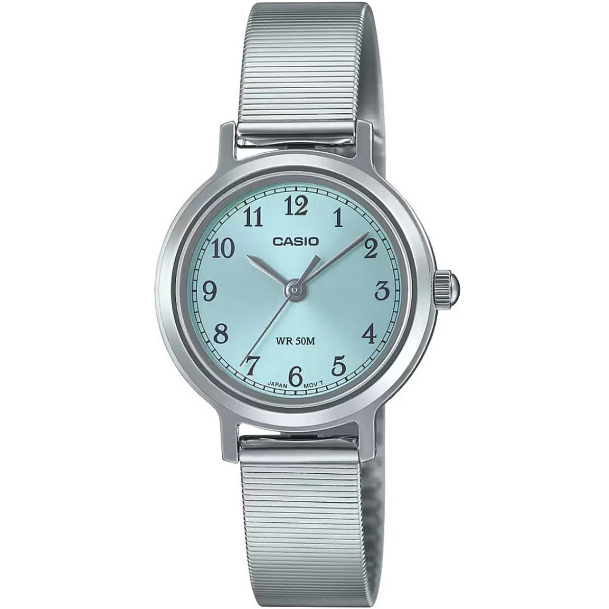 damski-chasovnik-casio-ltp-b170d-2bvdf Дамски часовник Casio LTP-B170D-2BVDF с метална верижка и син циферблат