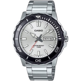 Casio MTD-125D-7AVDF – мъжки спортен часовник с син циферблат, метална верижка и водоустойчивост 100 м.