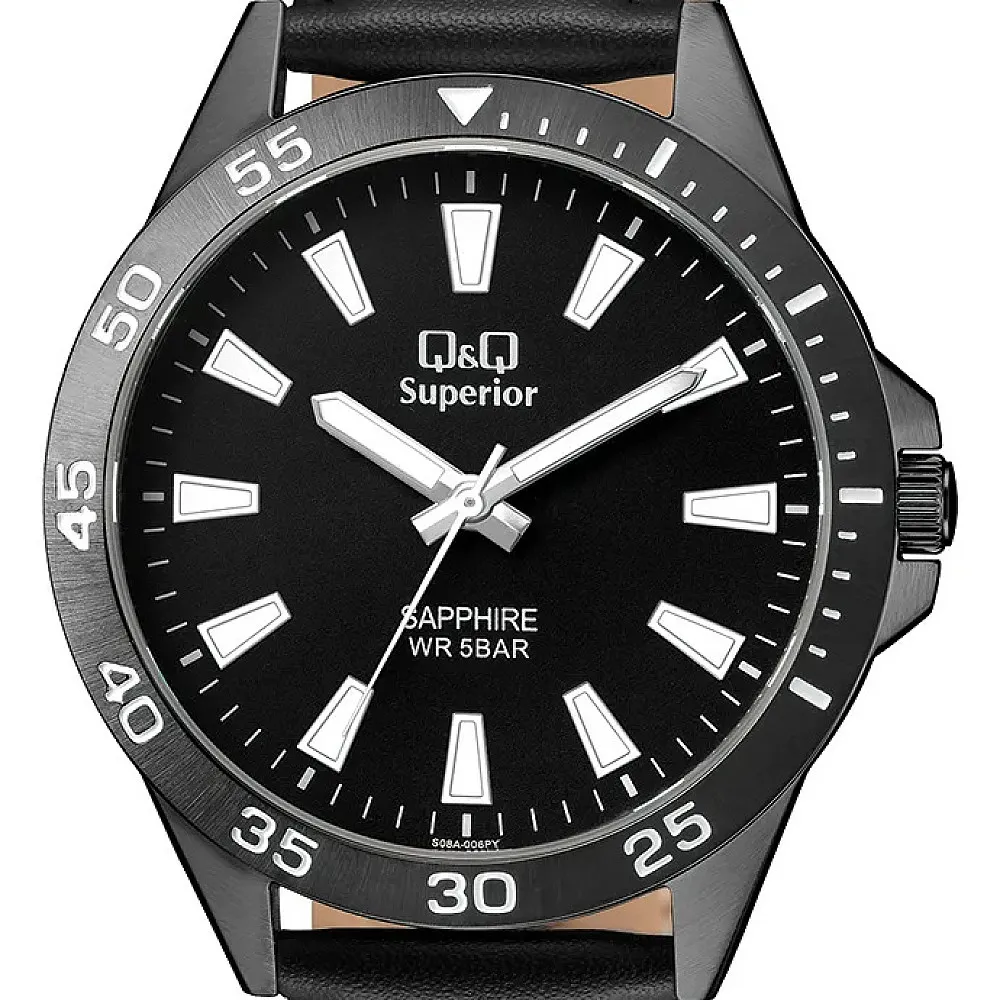 Мъжки часовник Q&Q Superior - S08A-004PY Мъжки часовник Q&Q Superior - S08A-004PY