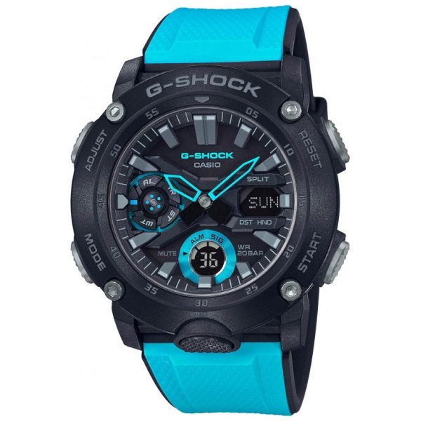 Мъжки часовник CASIO G-SHOCK GA-2000-1A2ER Carbon Core Guard