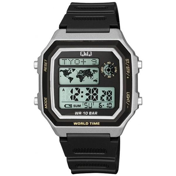 Мъжки дигитален часовник Q&Q World Time - M196J003Y
