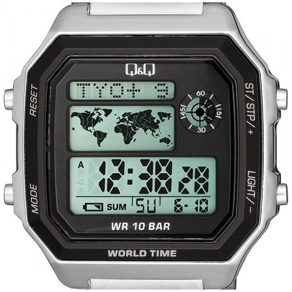 Мъжки дигитален часовник Q&Q World Time - M196J006Y