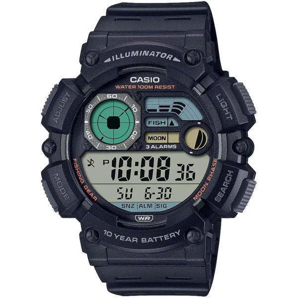 Мъжки часовник Casio Fishing Gear - WS-1500H-1AVEF