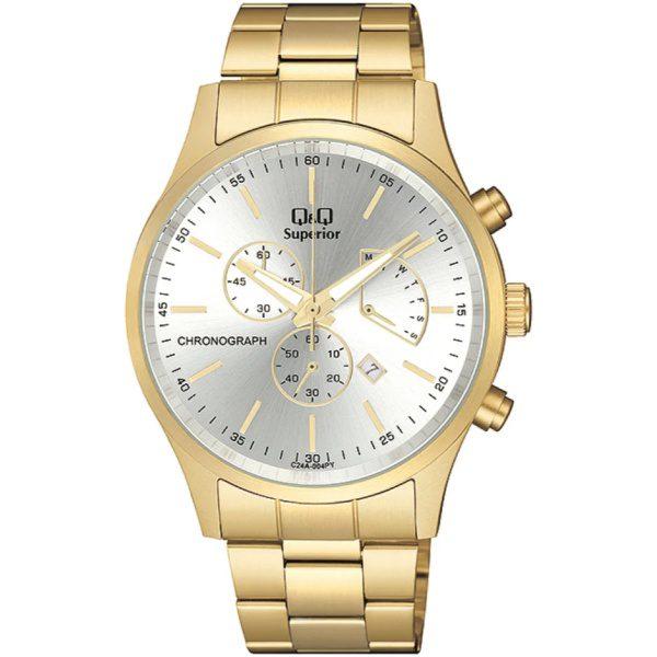 Мъжки часовник Q&Q Superior Chronograph - C24A-004VY