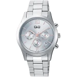 Дамски часовник Q&Q Dual-Time - C71A-003PY , аналогов циферблат с втора часова зона и дата от месеца