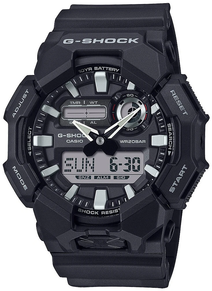 Мъжки часовник Casio G-Shock - GA-010-1AER Мъжки часовник Casio G-Shock - GA-010-1AER