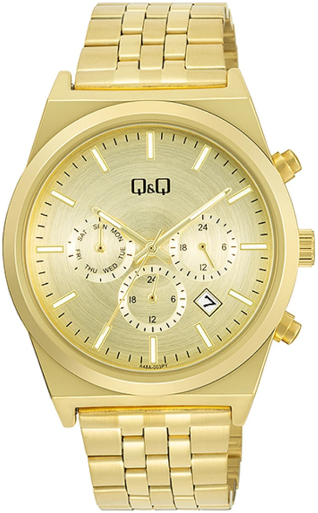 Мъжки часовник Q&Q Multi-Dial - A48A-003PY Мъжки часовник Q&Q Multi-Dial - A48A-003PY